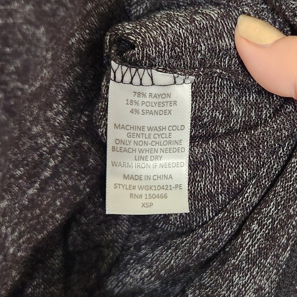 NWOT Market & Spruce Cowl Neck Lightweight Sweater Top Size XSP - Picture 7 of 8